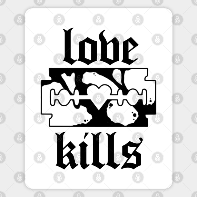 Love Kills Magnet by Smurnov